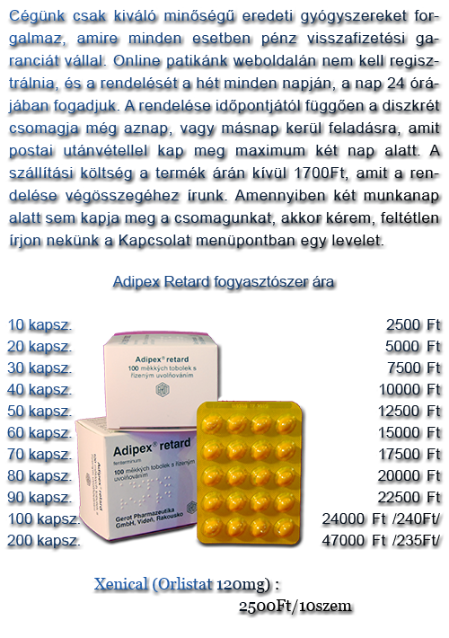 Adipex Rendelés